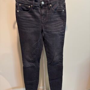 J.Crew Black/Charcoal Slim Skinny Jeans – Style #AQ836 – Size 26